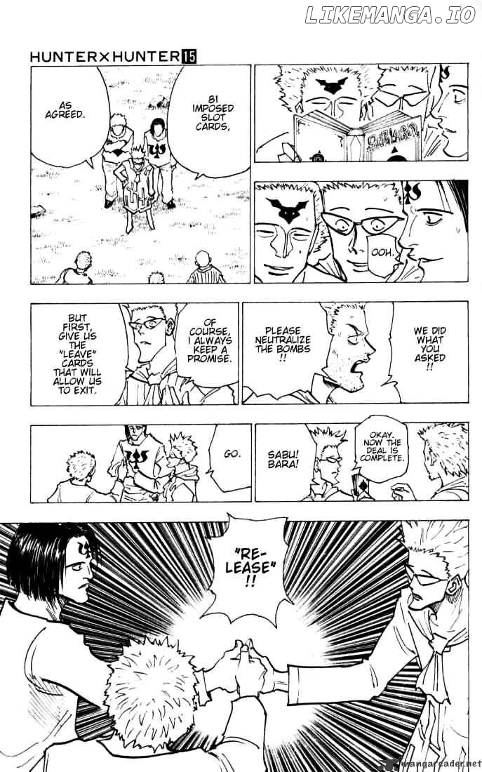 Hunter x Hunter, Chapter 144 image 07